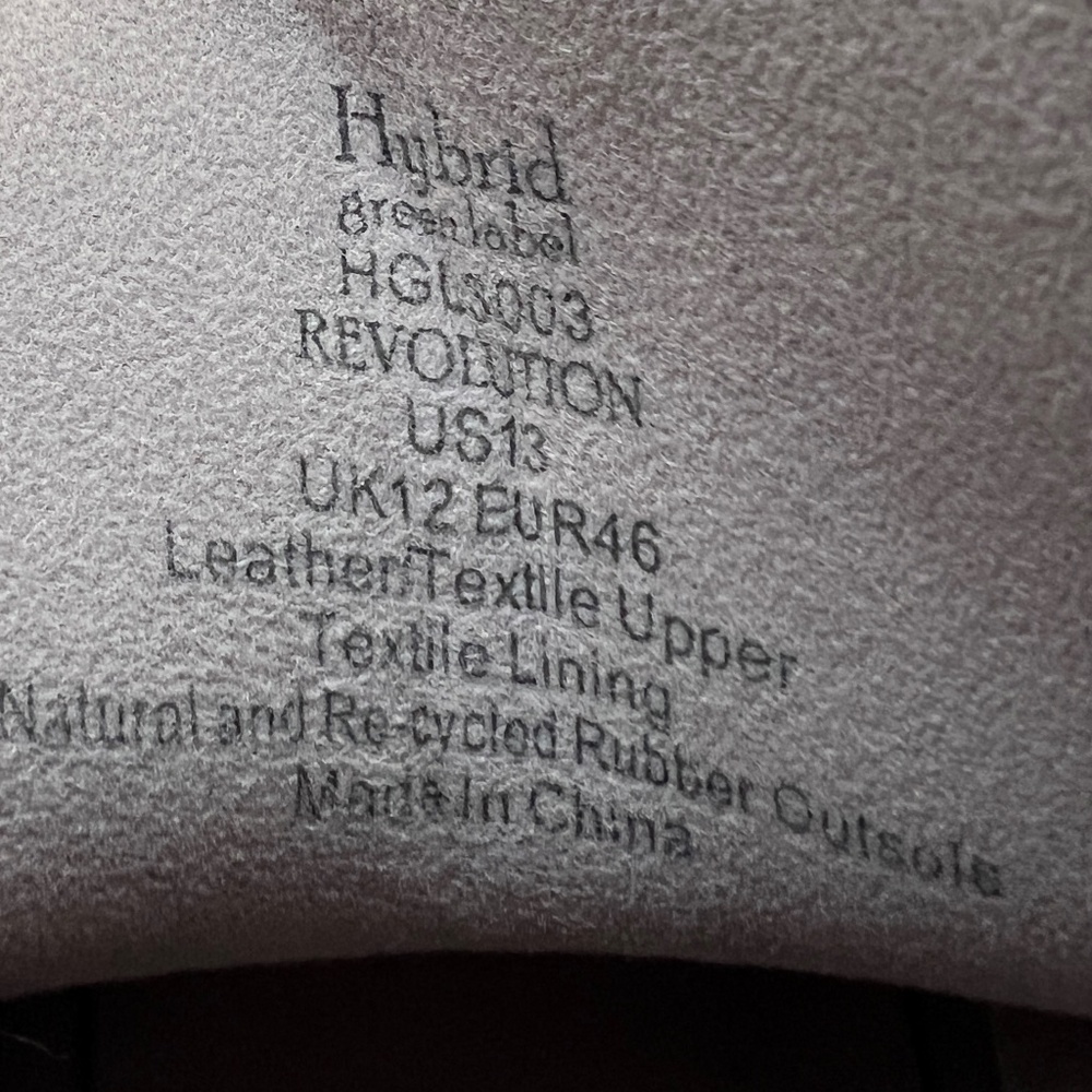 Hybrid Green Label hiking boots - Picture 6 of 8